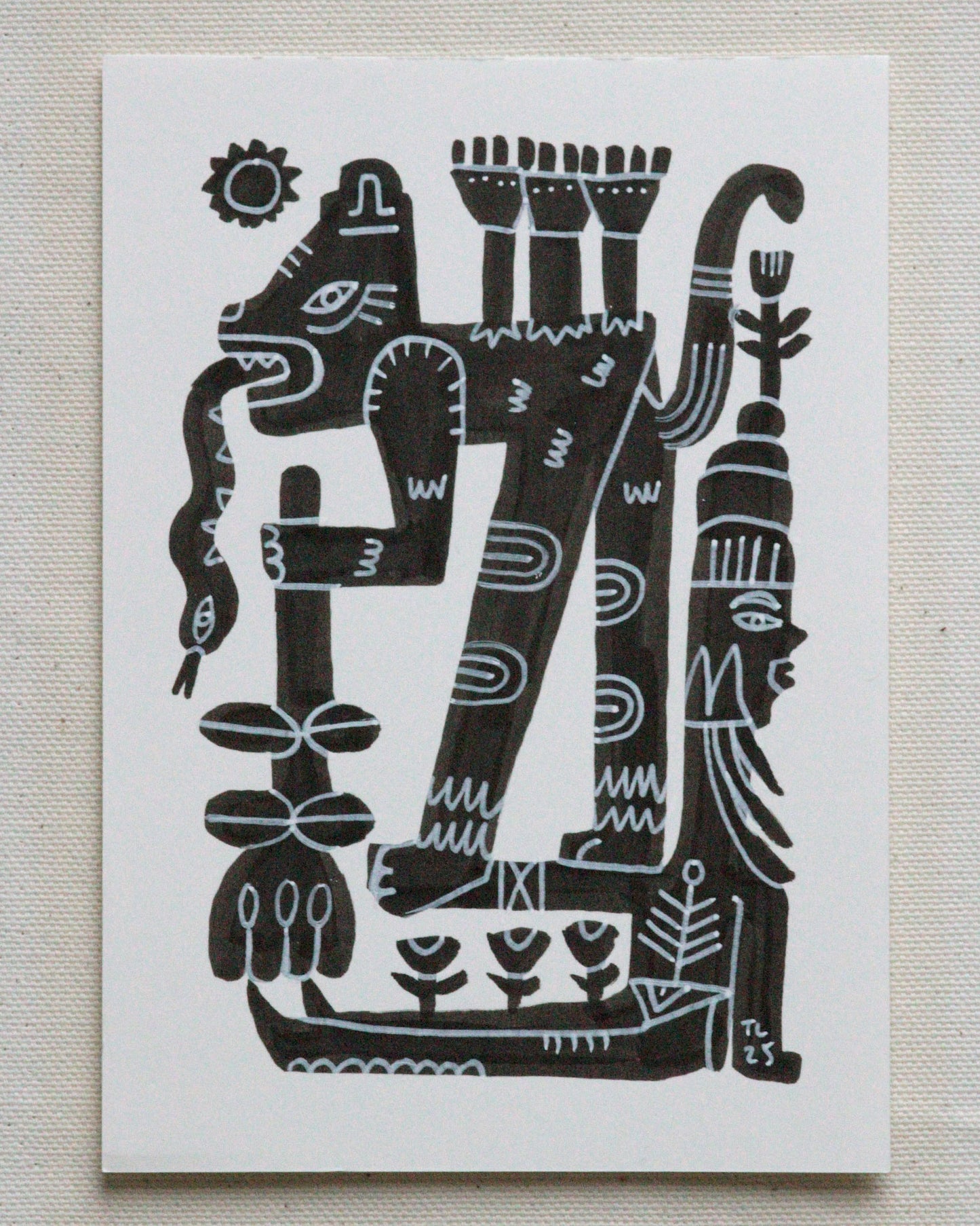 The Balanced Monkey (Original)